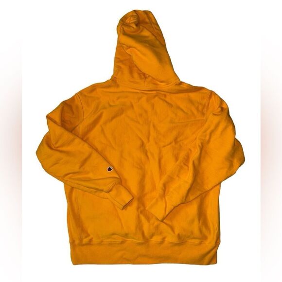 Champion Gold Reverse Weave Pullover Hoodie Size XL - Picture 3 of 4